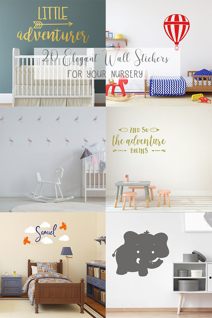 20 Elegant Wall Stickers For Your Nursery-Adnil Creations