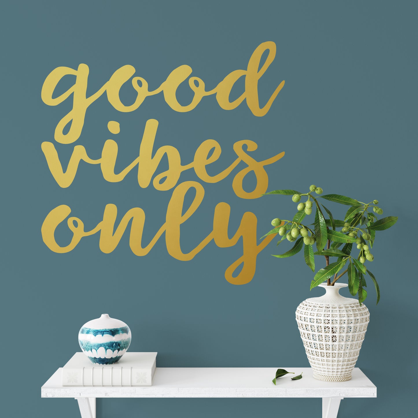 Good vibes only | Wall quote-Wall quote-Adnil Creations