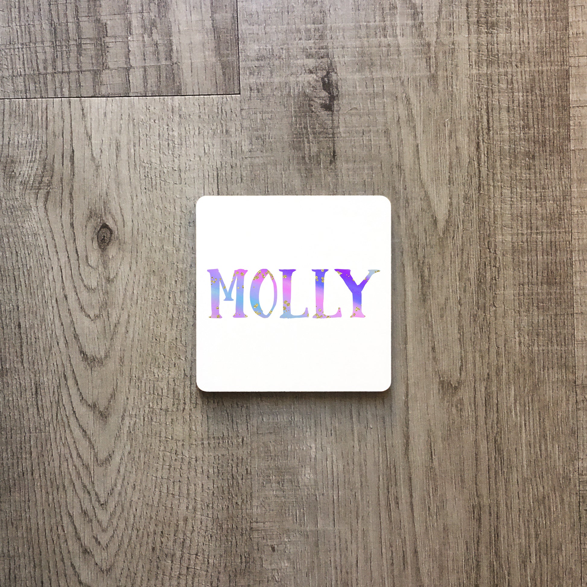 Purple personalised name | Enamel mug-Enamel mug-Adnil Creations