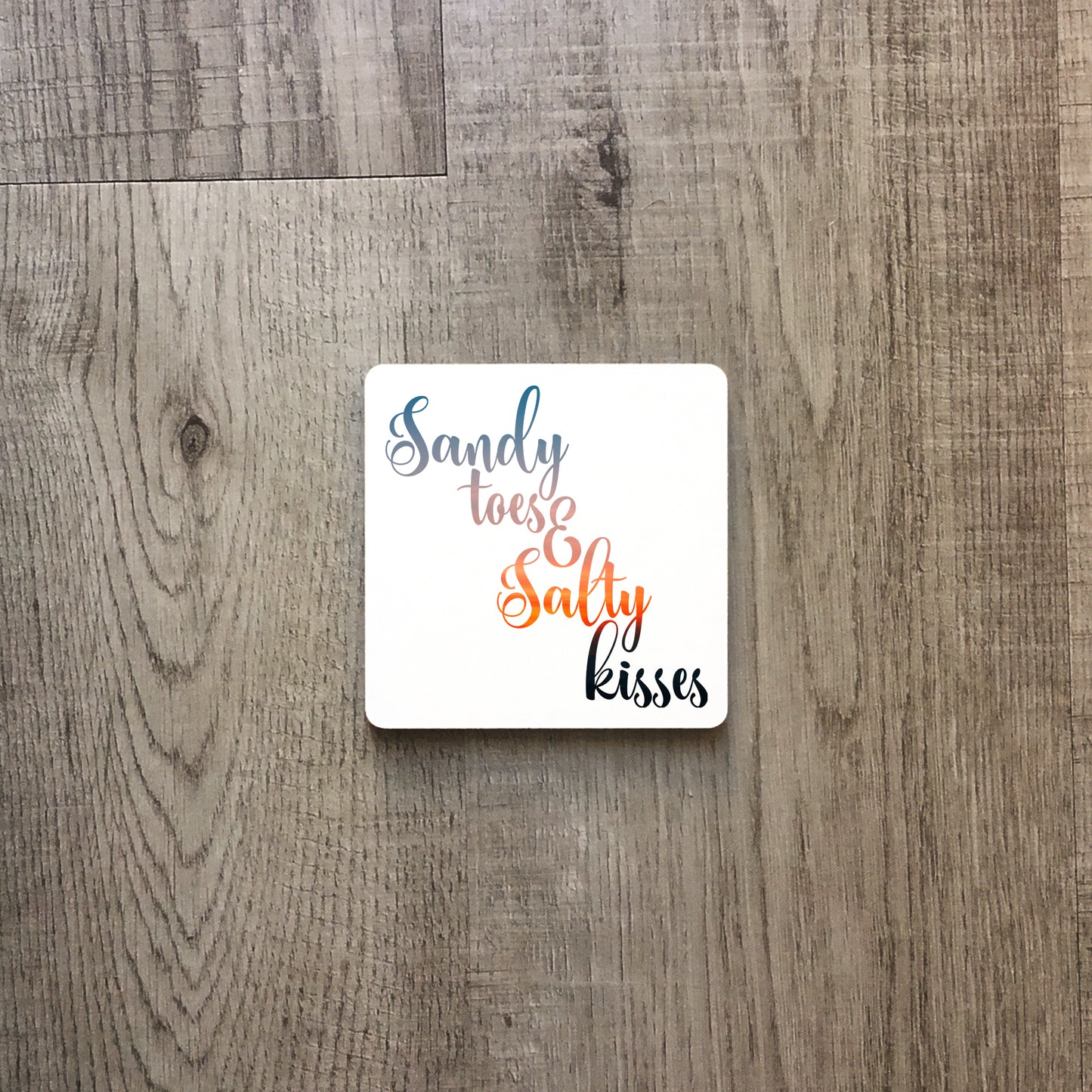 Sandy toes and salty kisses | Enamel mug-Enamel mug-Adnil Creations