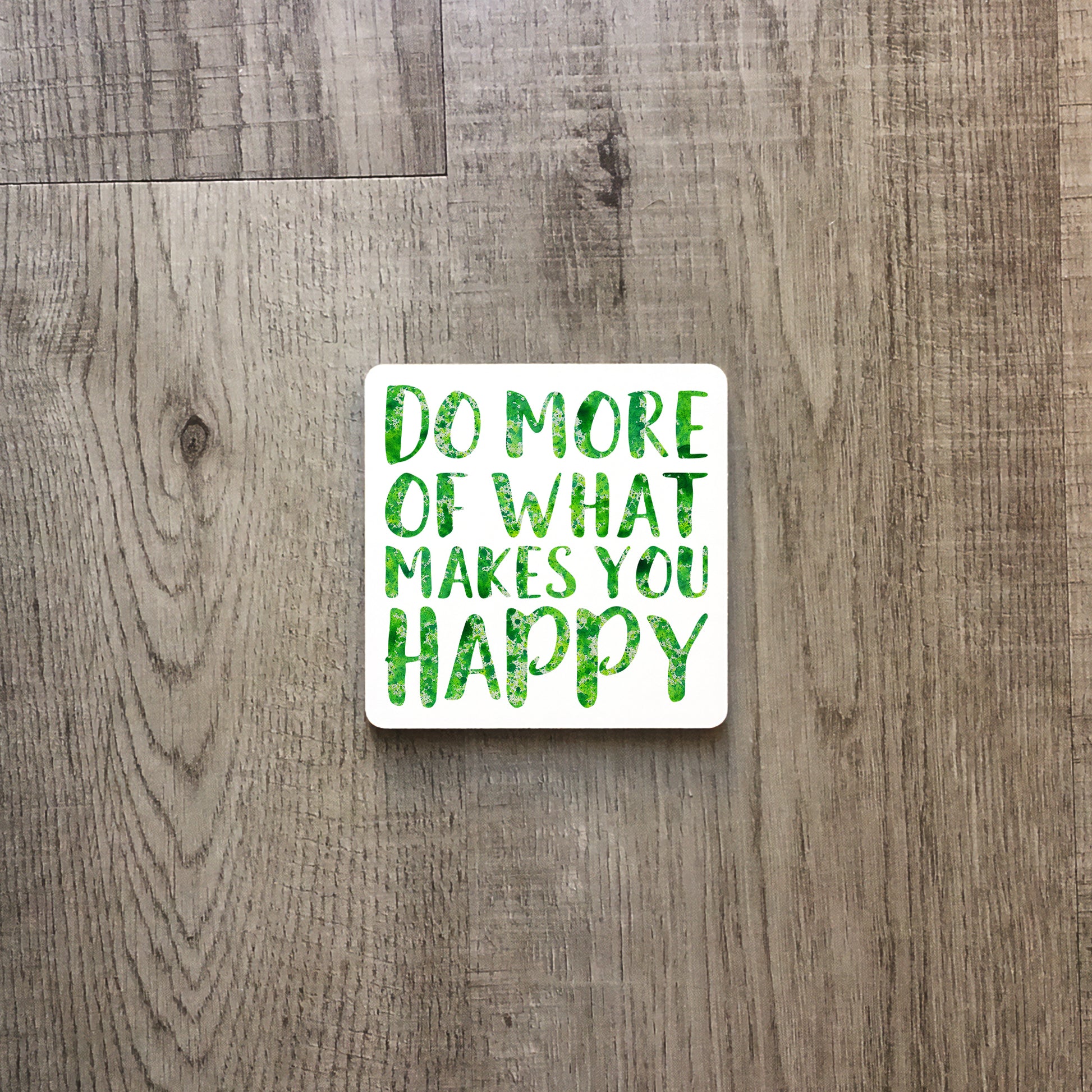 Do more of what makes you happy | Enamel mug-Enamel mug-Adnil Creations