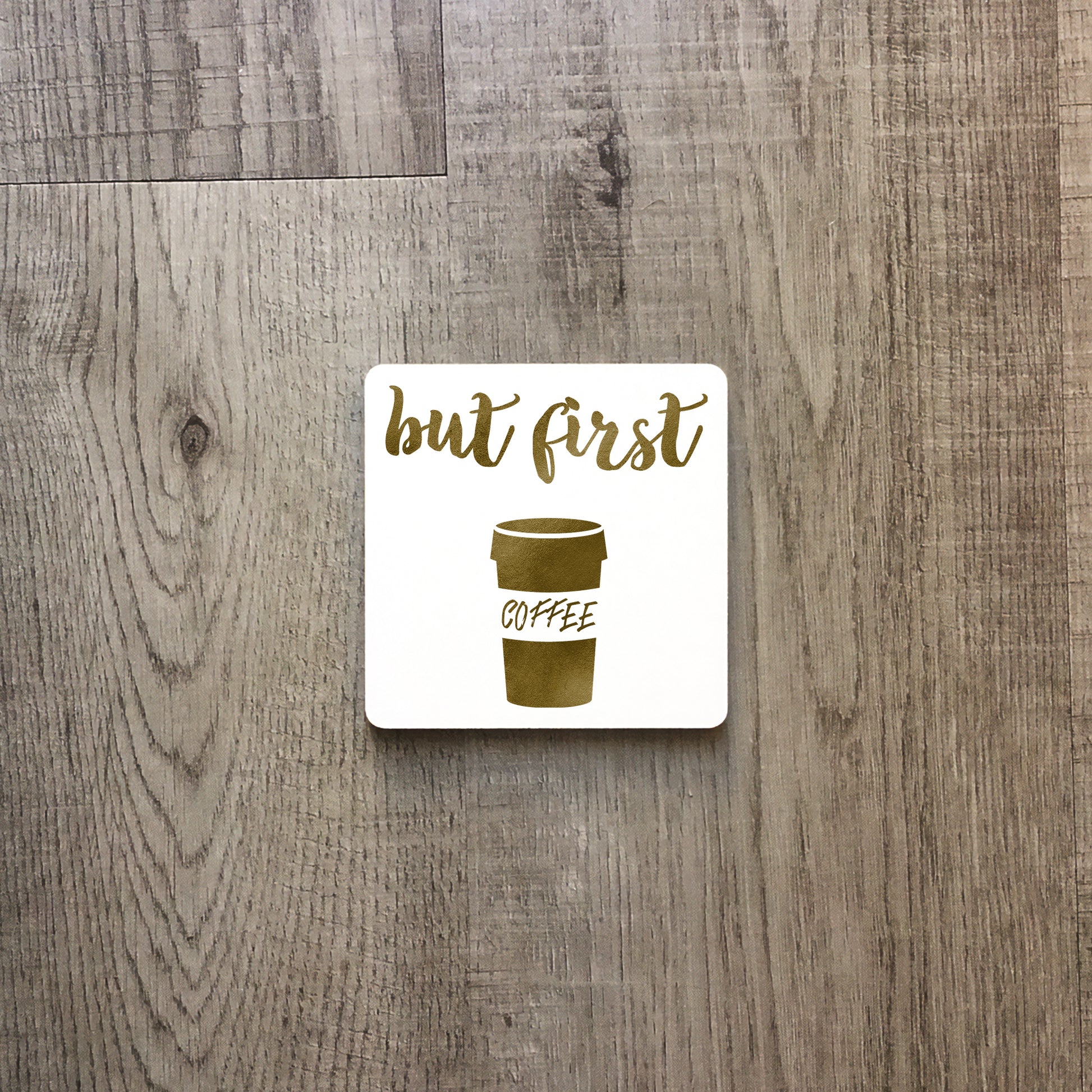 But first coffee | Enamel mug-Enamel mug-Adnil Creations