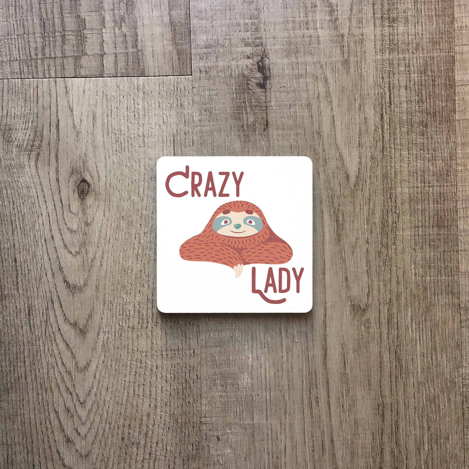 Crazy sloth lady | Enamel mug-Enamel mug-Adnil Creations