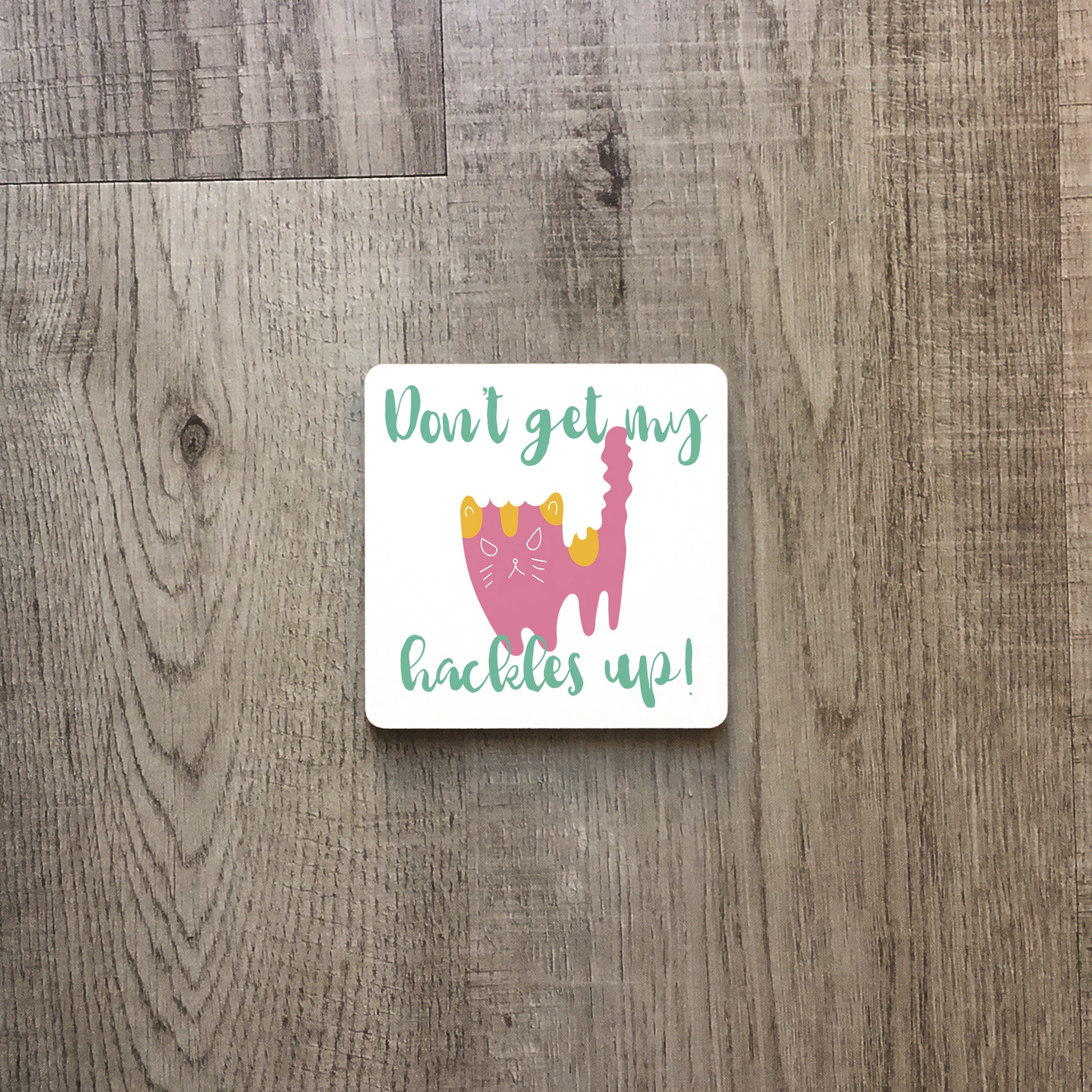 Don't get my hackles up | Enamel mug-Enamel mug-Adnil Creations