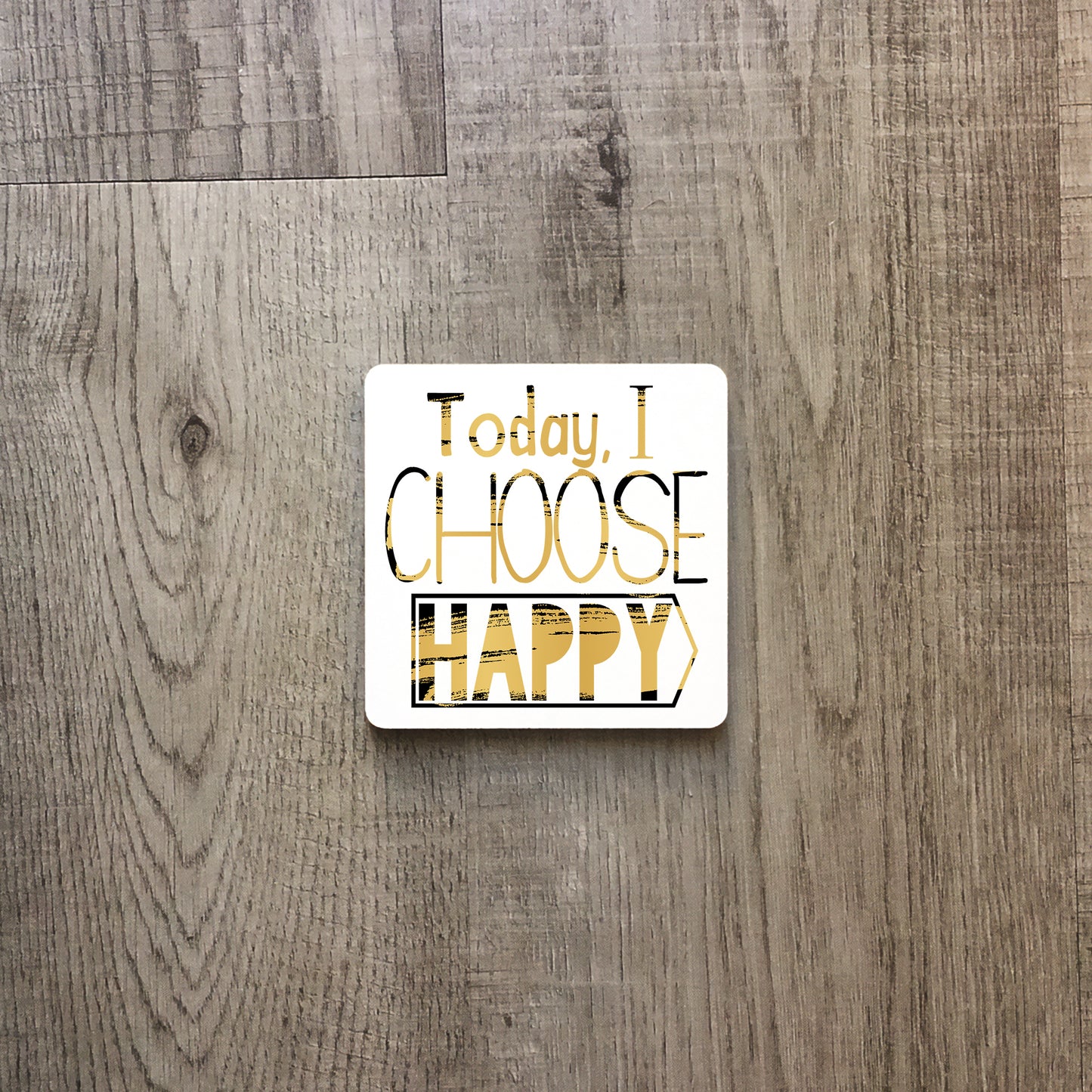 Today I choose happy | Enamel mug-Enamel mug-Adnil Creations