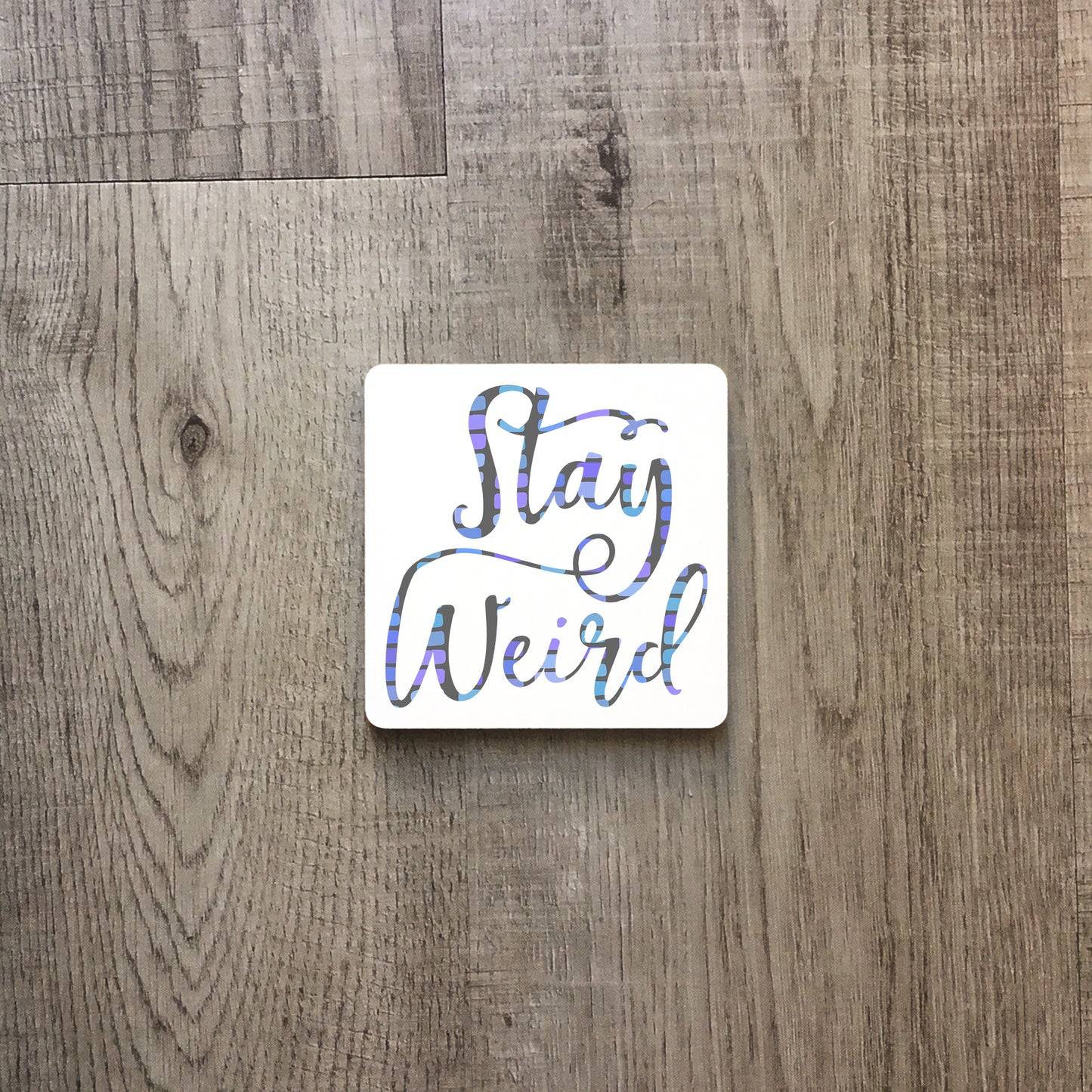 Stay weird | Enamel mug-Enamel mug-Adnil Creations