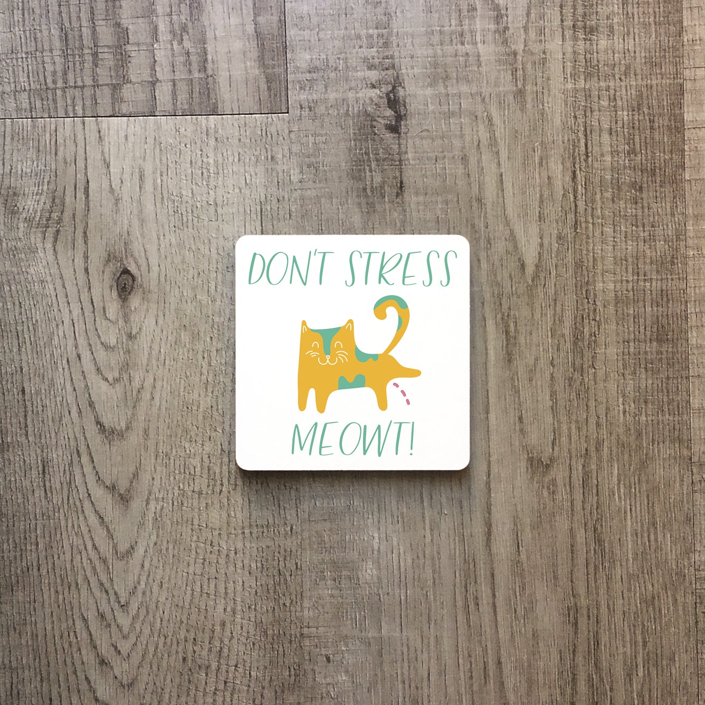 Don't stress meowt | Enamel mug-Enamel mug-Adnil Creations