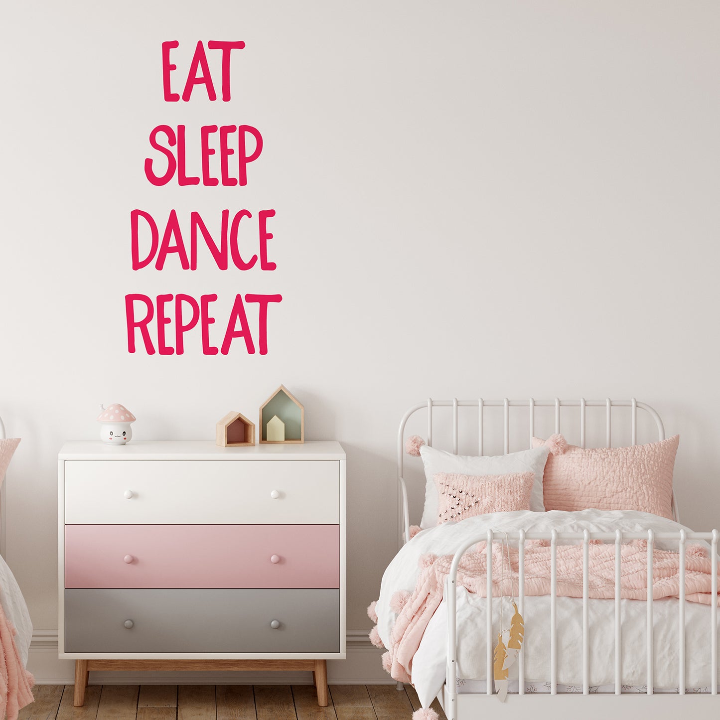 Eat sleep dance repeat | Wall quote-Wall quotes-Adnil Creations