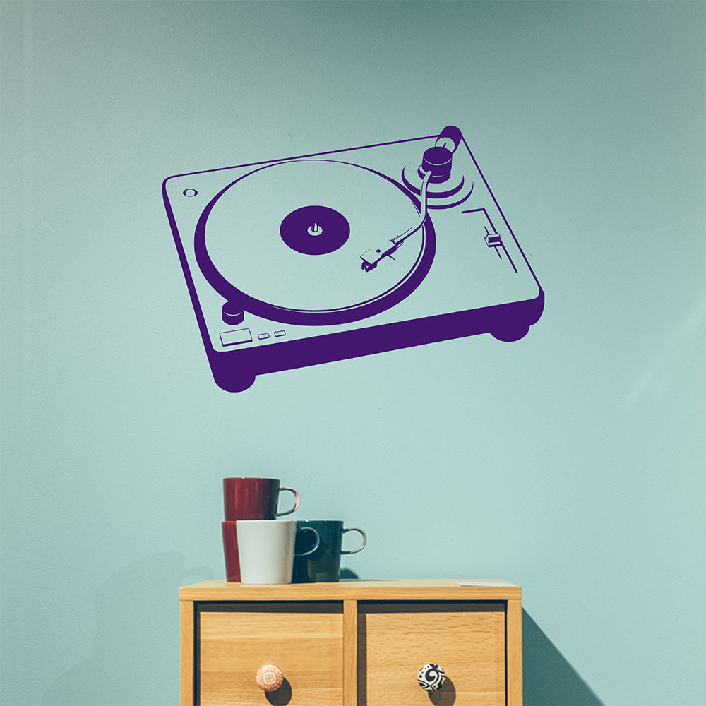 Record deck | Wall decal-Wall art-Adnil Creations