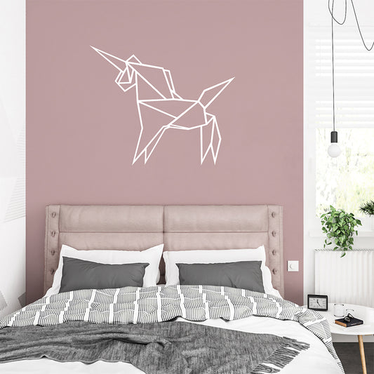 Geometric unicorn | Wall decal-Wall art-Adnil Creations