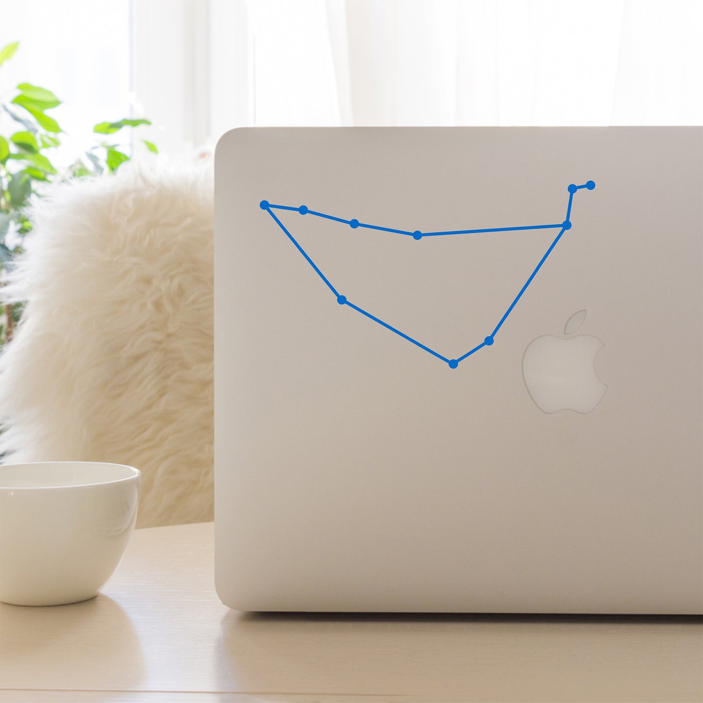 Capricorn constellation | Laptop decal-MacBook decal-Adnil Creations