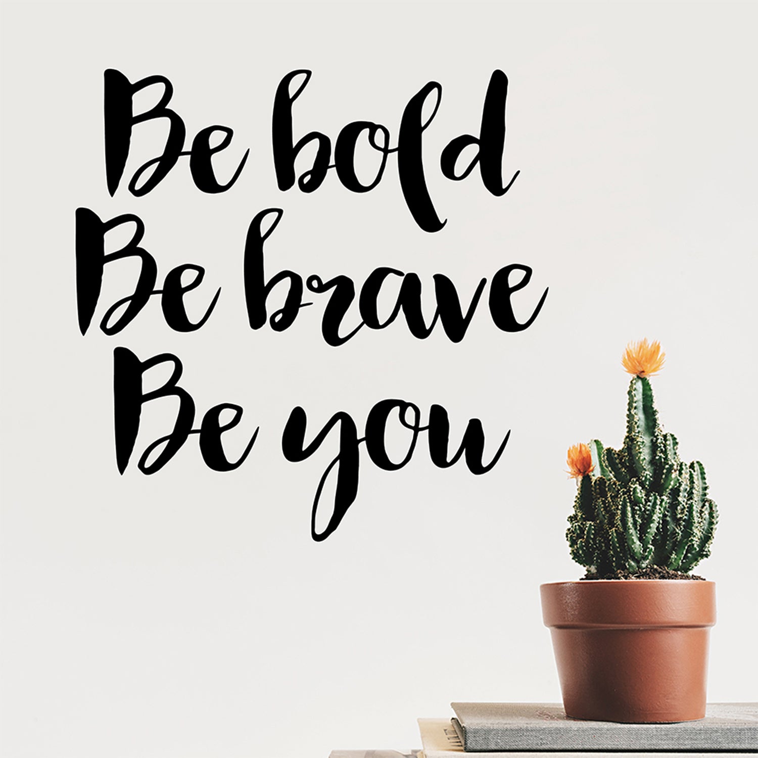 Be bold, be brave, be you | Wall quote-Wall quote-Adnil Creations