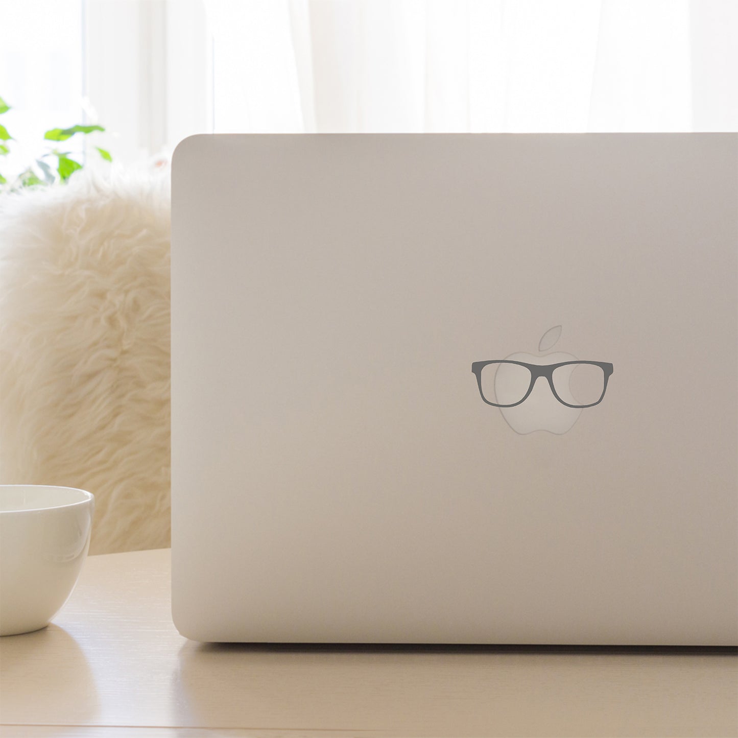 Hipster glasses | Laptop decal-MacBook decal-Adnil Creations