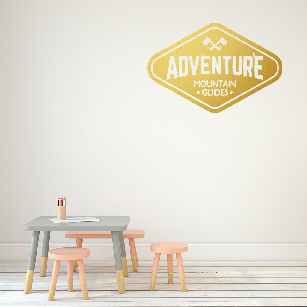 Adventure mountain guides | Wall quote-Wall quote-Adnil Creations