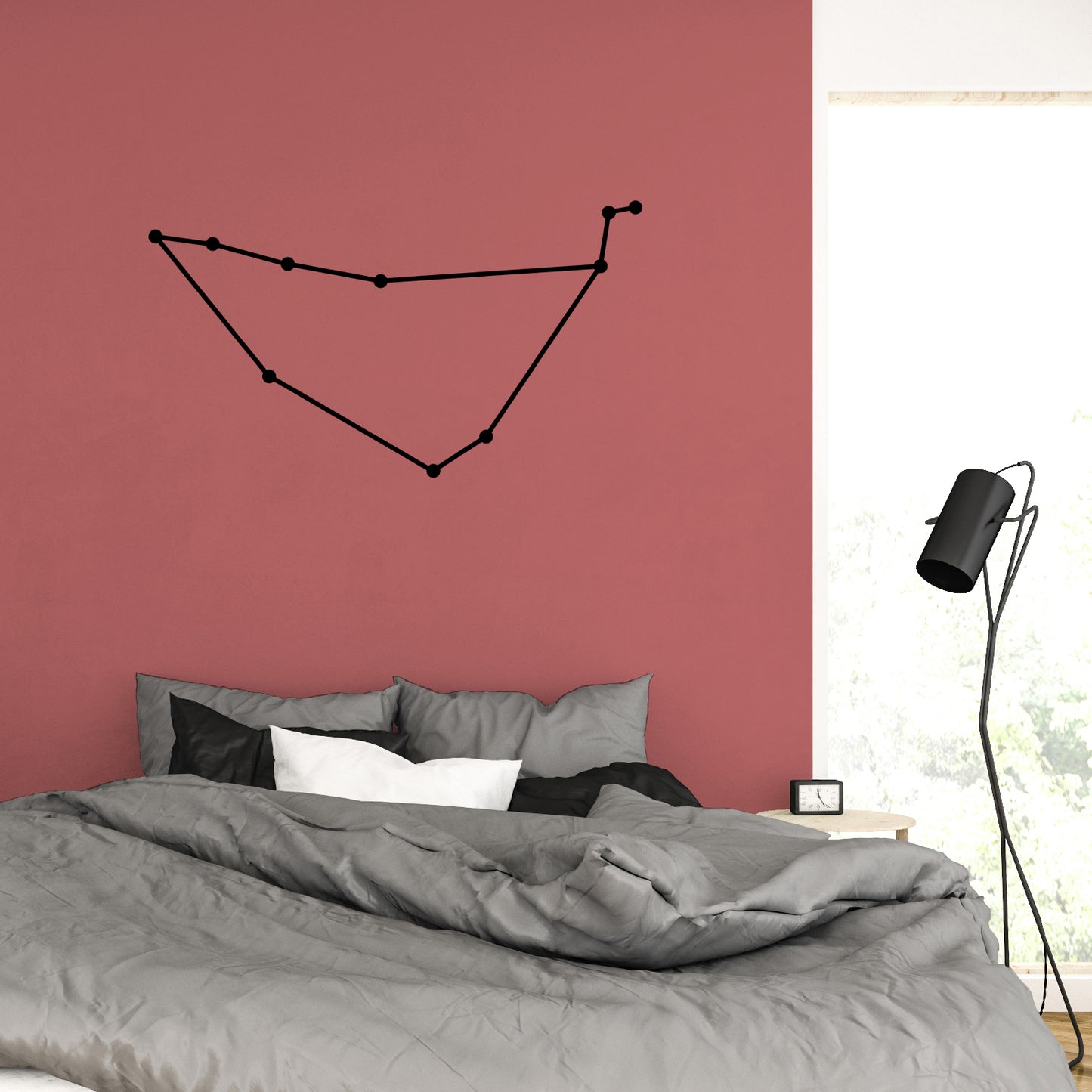 Capricorn constellation | Wall decal-Wall art-Adnil Creations