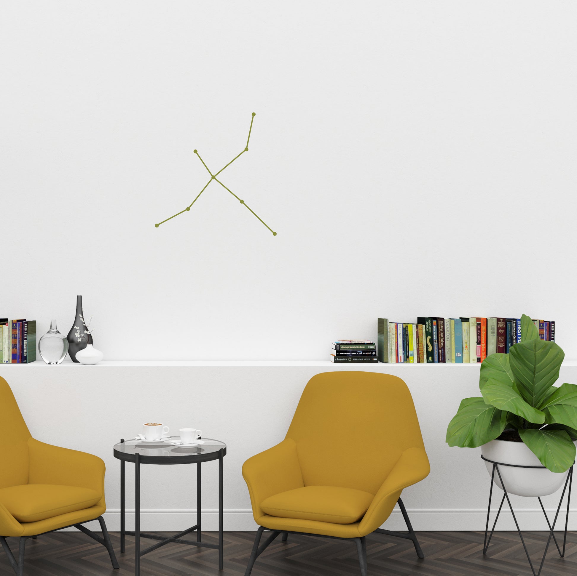 Cygnus constellation | Wall decal-Wall art-Adnil Creations