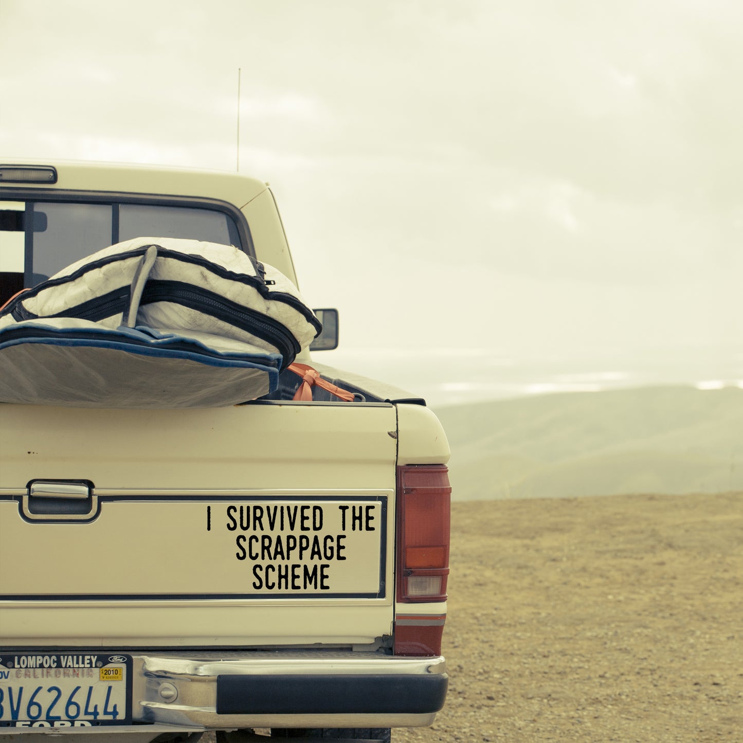 I survived the scrappage scheme | Bumper sticker