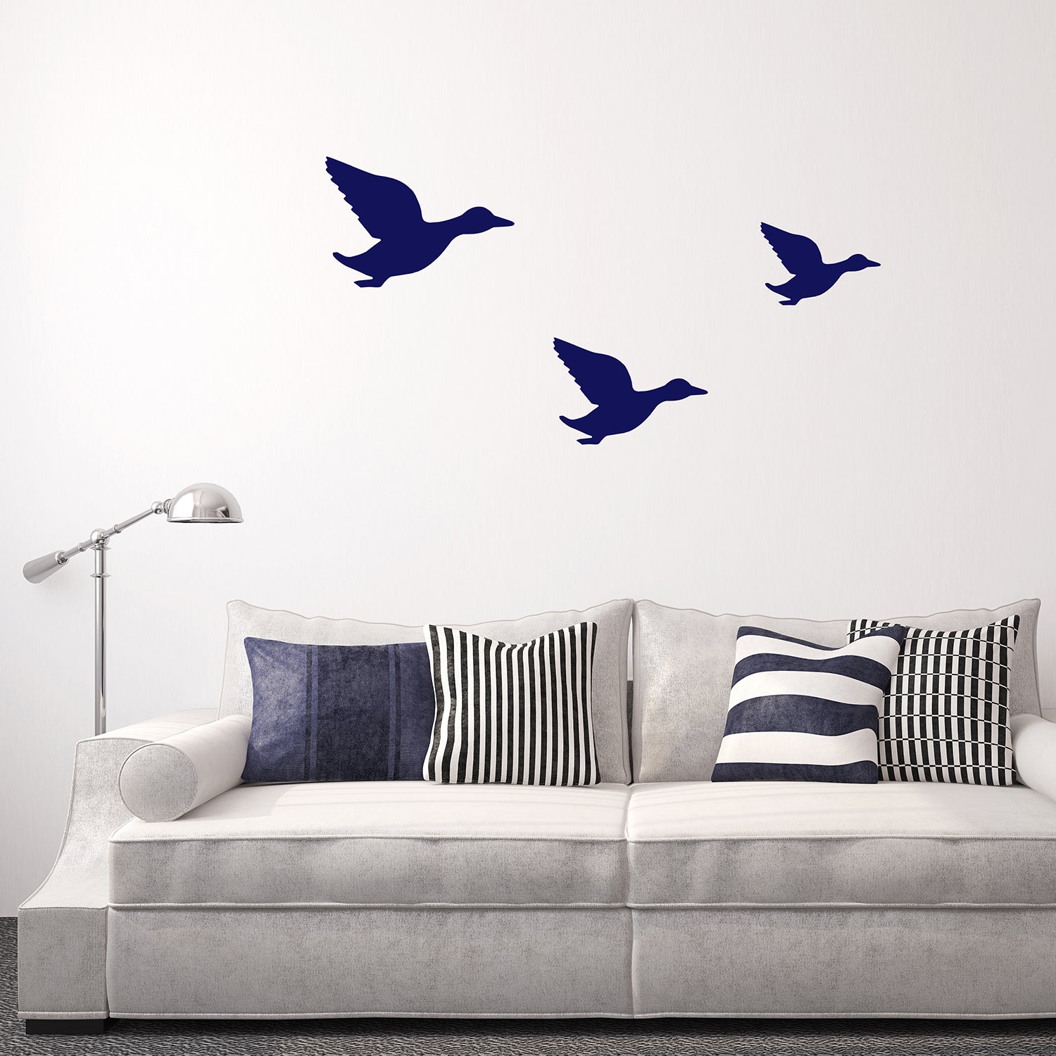 Set of three flying ducks | Wall decal-Wall art-Adnil Creations