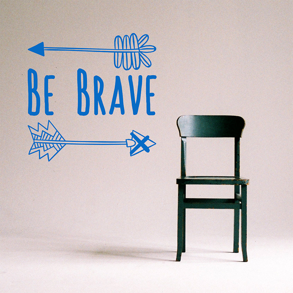 Be brave | Wall quote-Wall quote-Adnil Creations