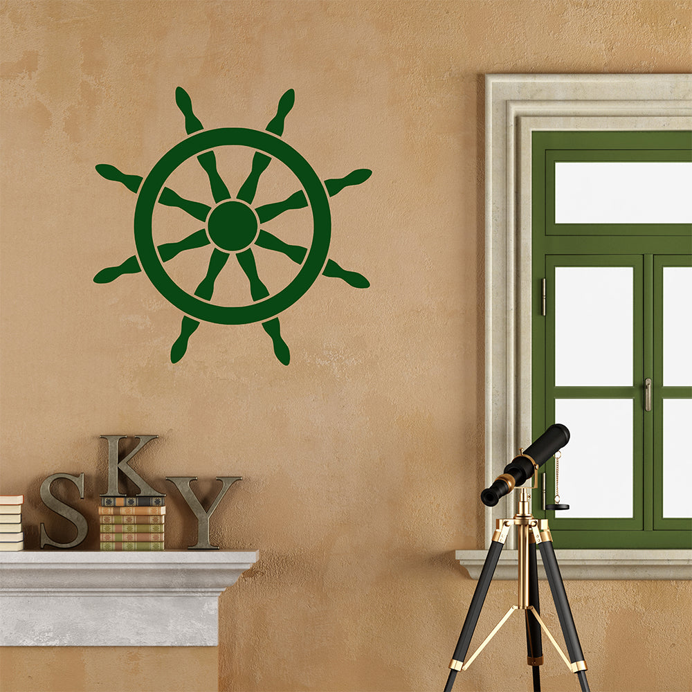 Ships wheel | Wall decal-Wall art-Adnil Creations