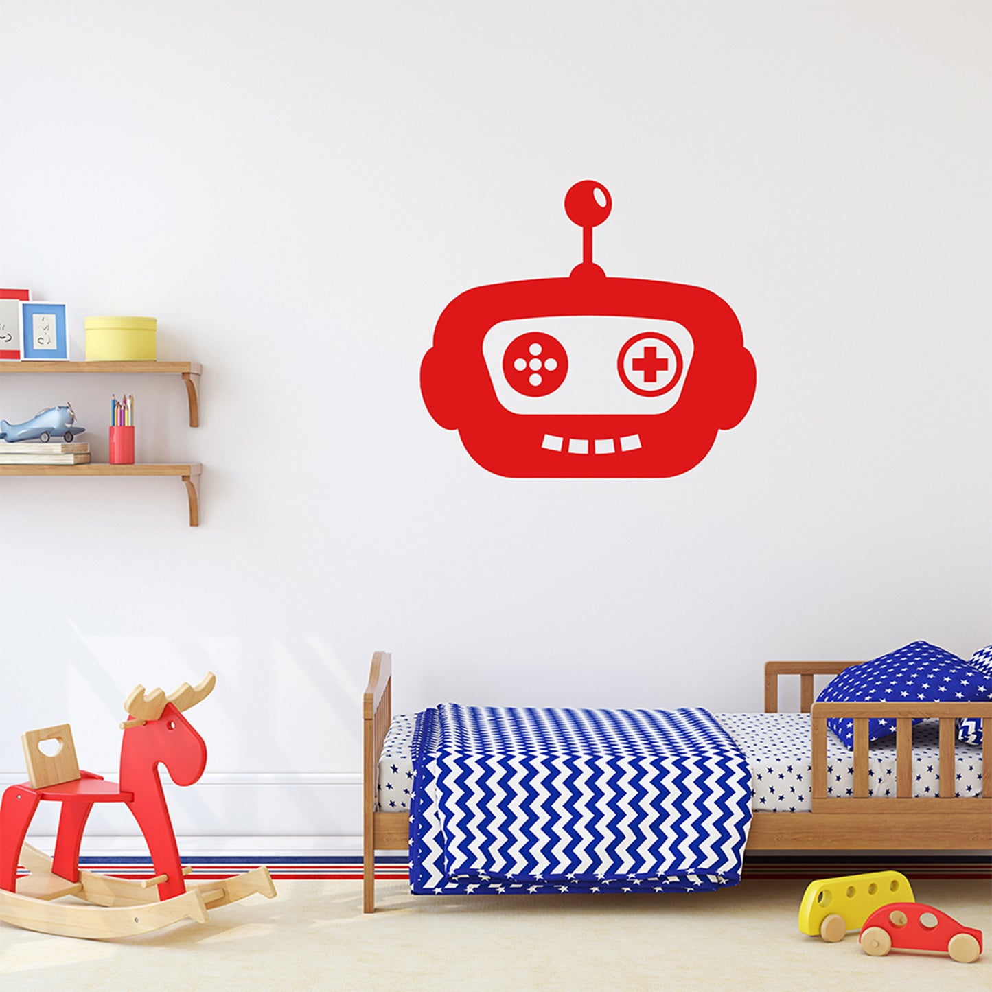 Cute robot | Wall decal-Wall art-Adnil Creations