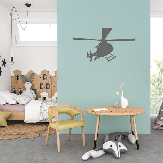 Helicopter | Wall decal-Wall art-Adnil Creations