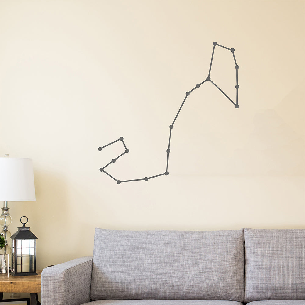 Scorpio constellation | Wall decal-Wall art-Adnil Creations