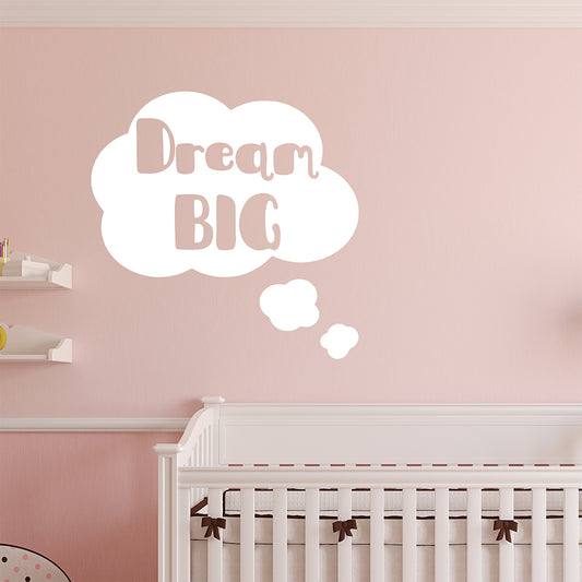 Dream big | Wall quote-Wall quote-Adnil Creations