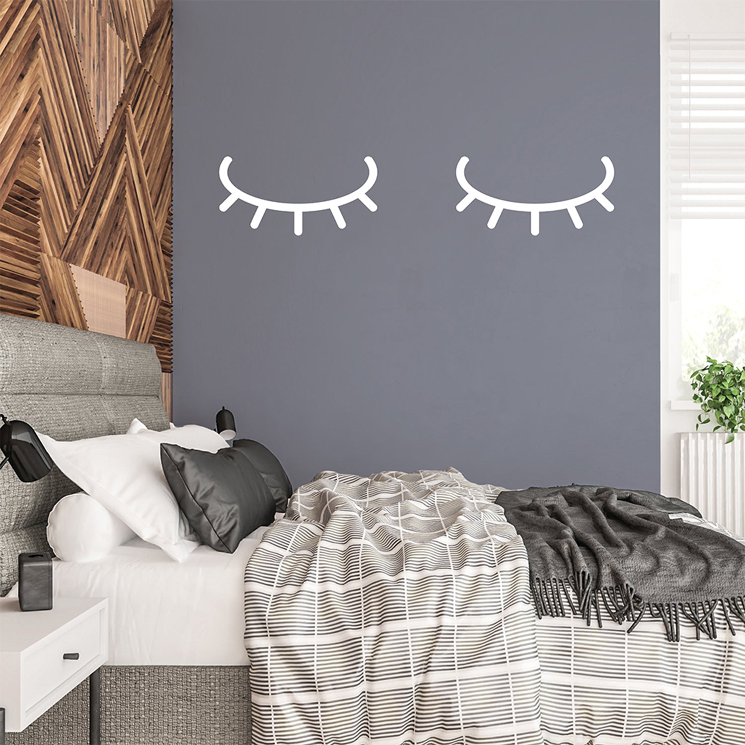 Sleepy eyes | Wall decal-Wall art-Adnil Creations