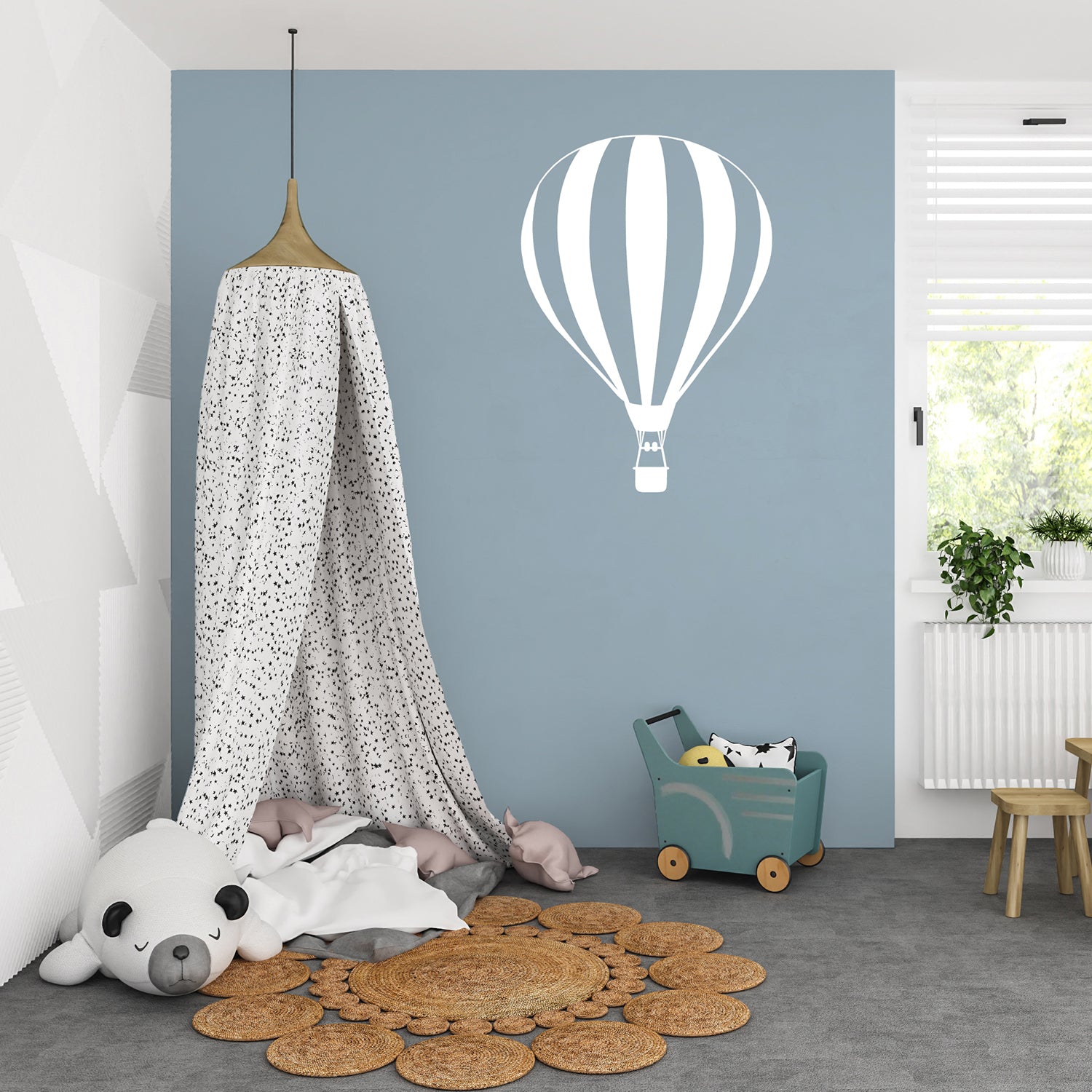 Hot air balloon | Wall decal-Wall art-Adnil Creations