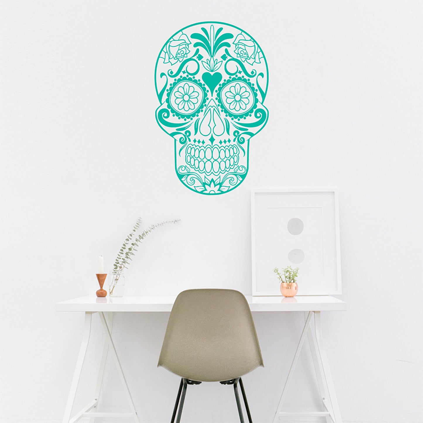 Sugar skull | Wall decal-Wall art-Adnil Creations
