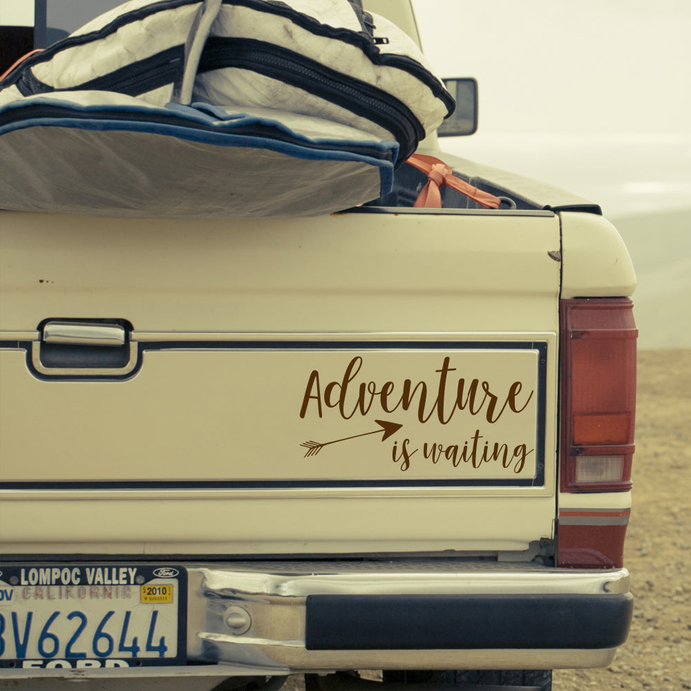 Adventure is waiting | Bumper sticker