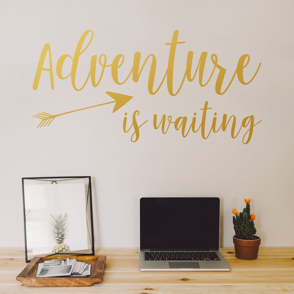 Adventure is waiting | Wall quote-Wall quote-Adnil Creations