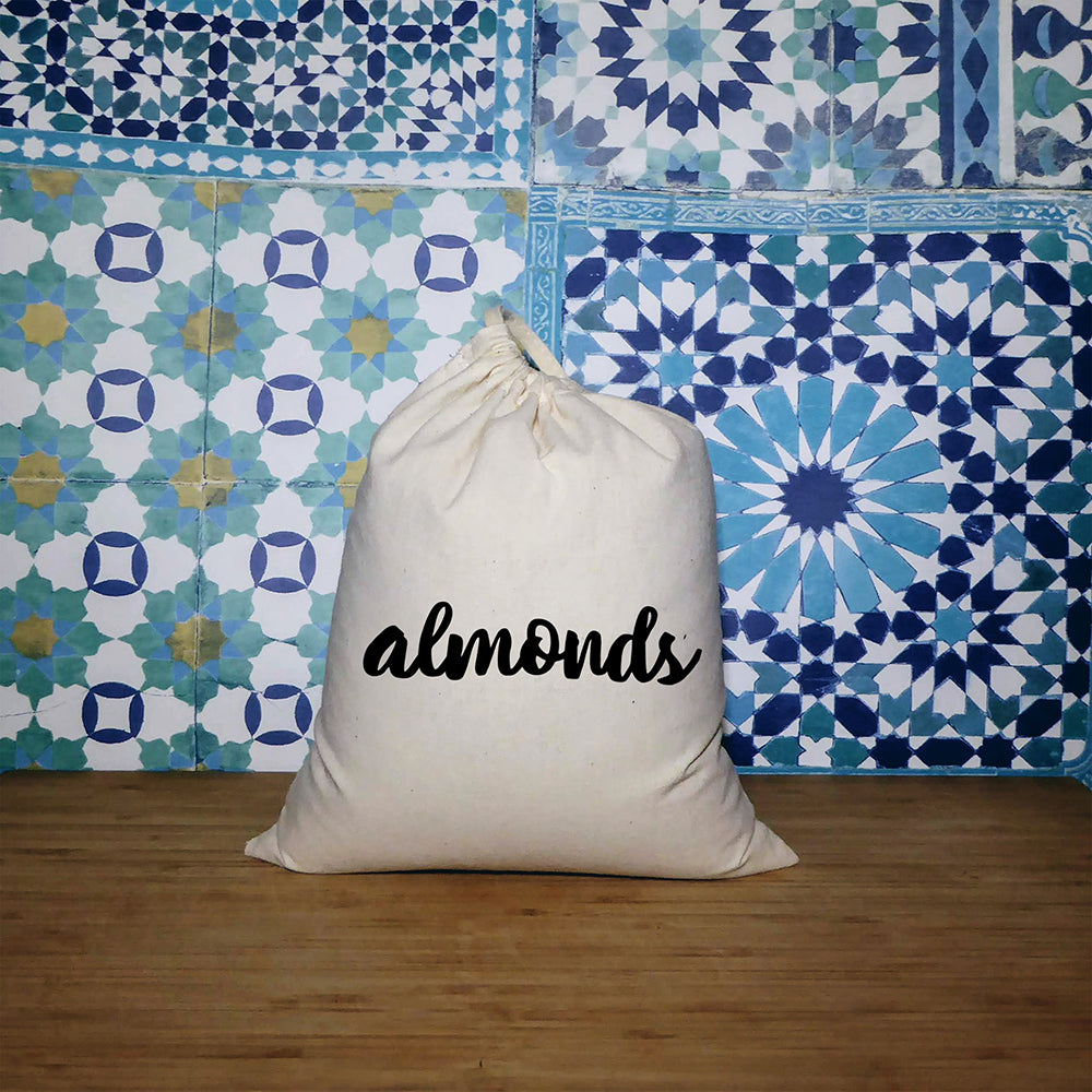 Almonds | Zero waste bag-Zero waste bag-Adnil Creations