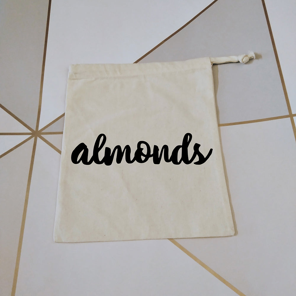 Almonds | Zero waste bag-Zero waste bag-Adnil Creations