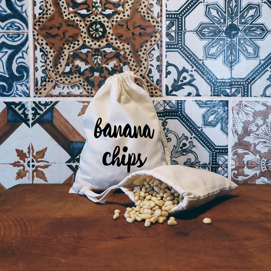 Banana chips | Zero waste bag-Zero waste bag-Adnil Creations