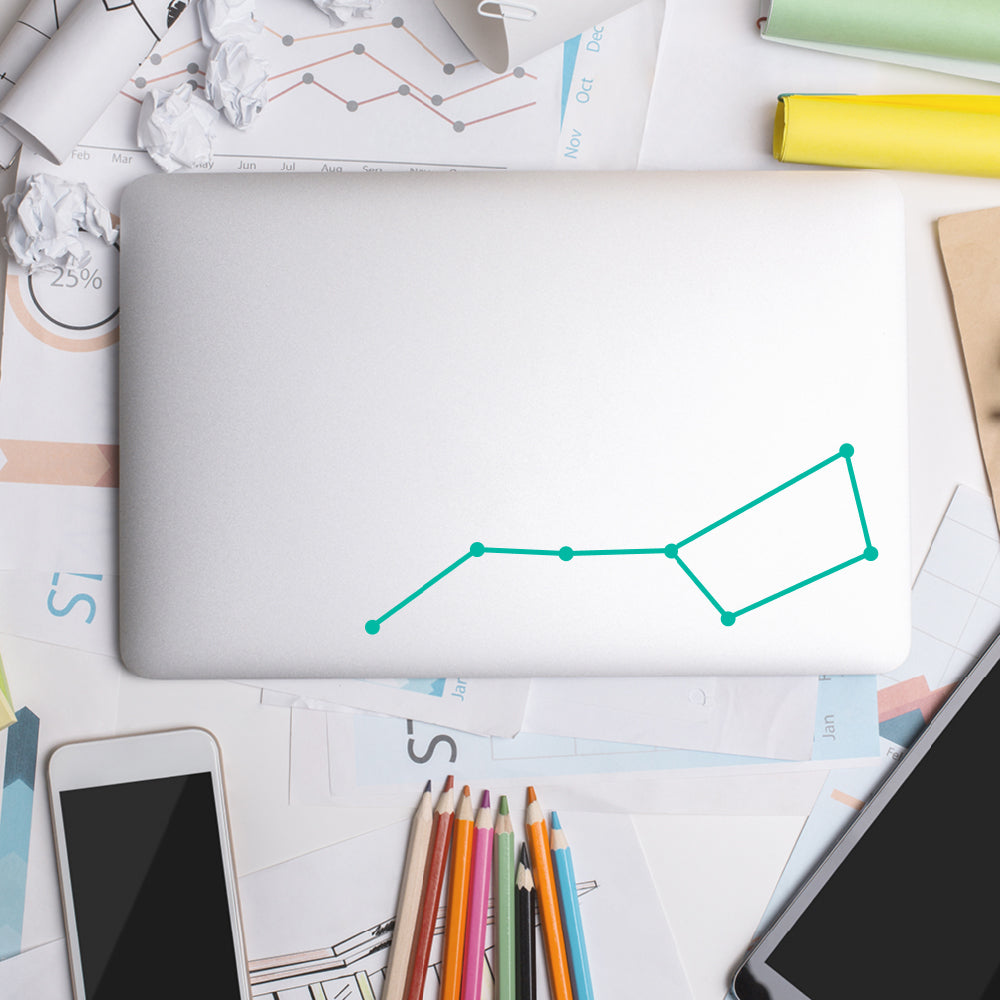 Big dipper constellation | Laptop decal-MacBook decal-Adnil Creations