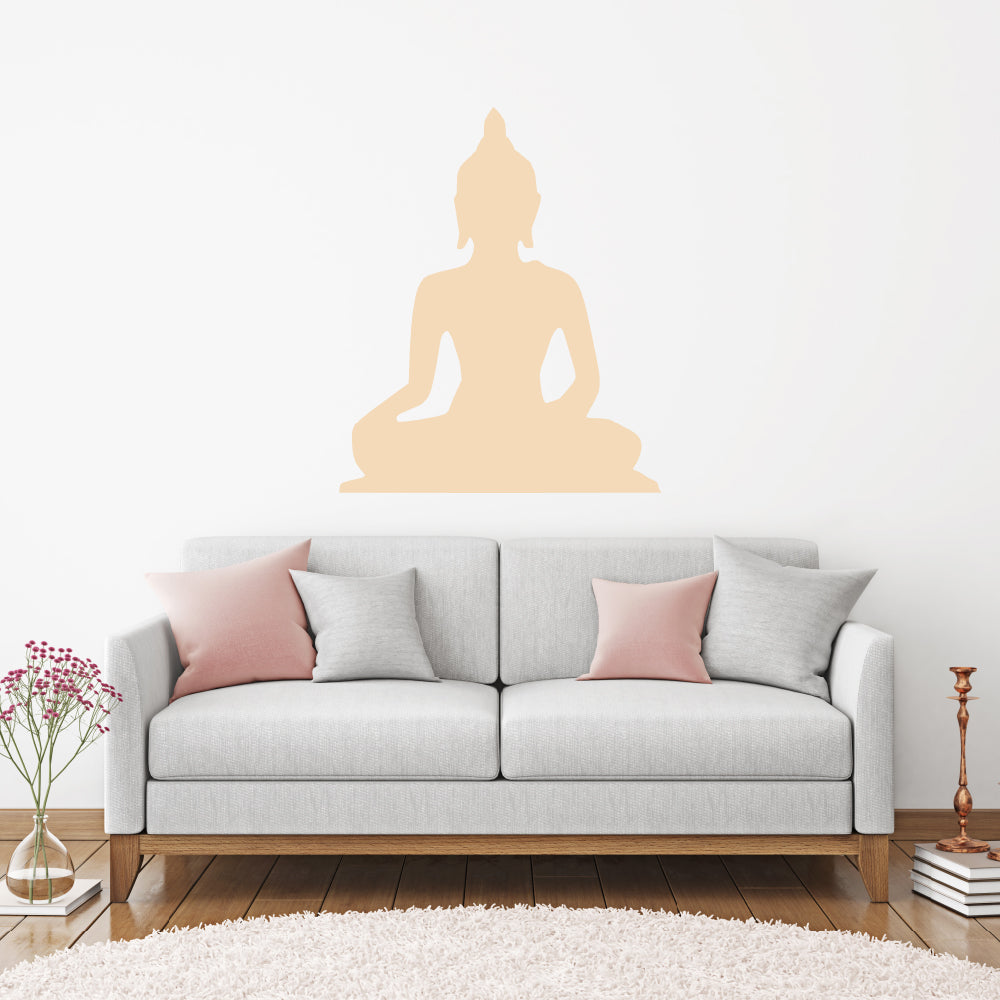 Sitting Buddha | Wall decal-Wall art-Adnil Creations