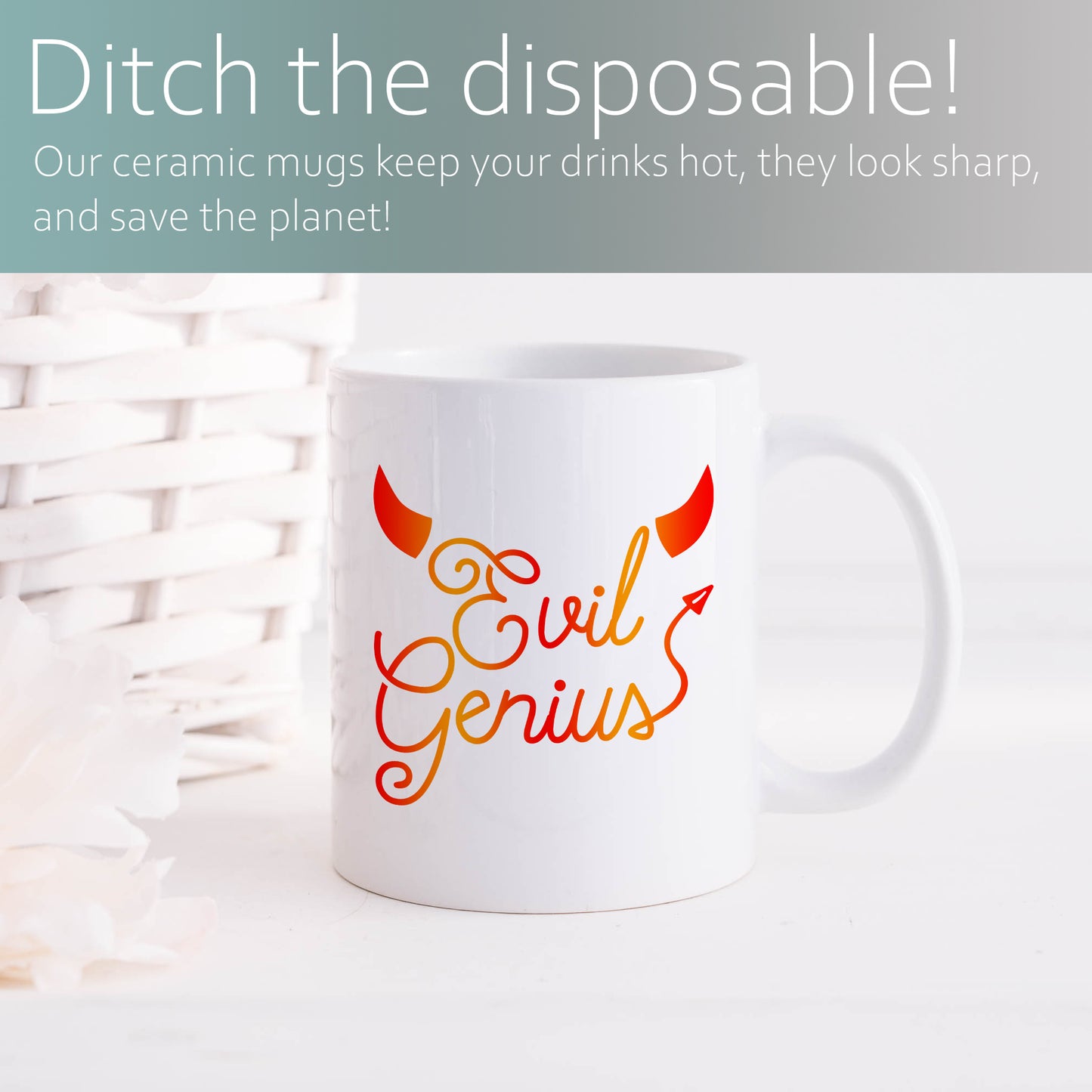 Evil genius | Ceramic mug