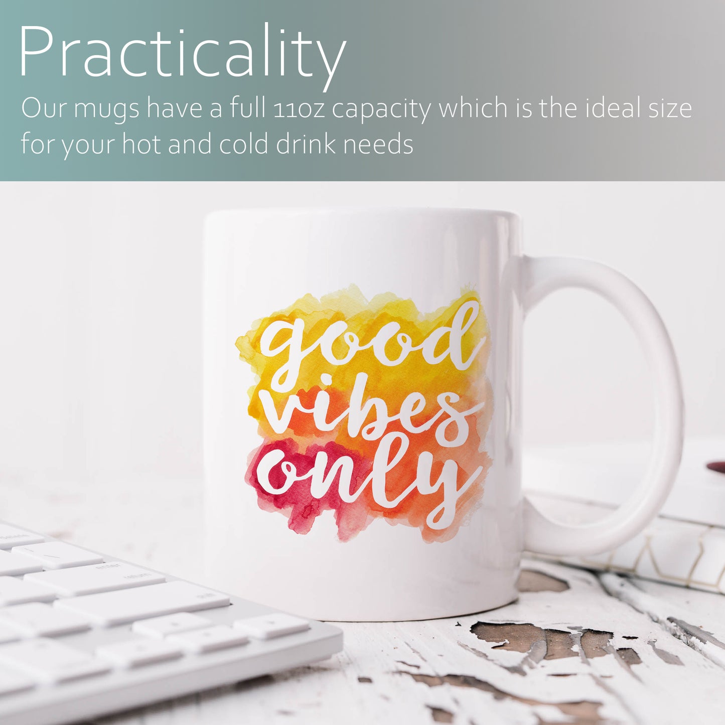 Good vibes only | Ceramic mug