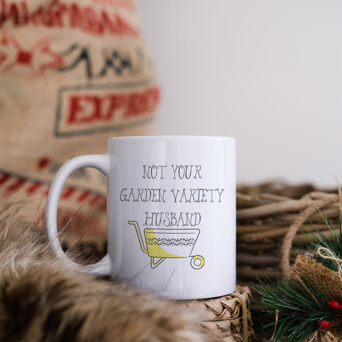 Not your garden variety husband | Ceramic mug