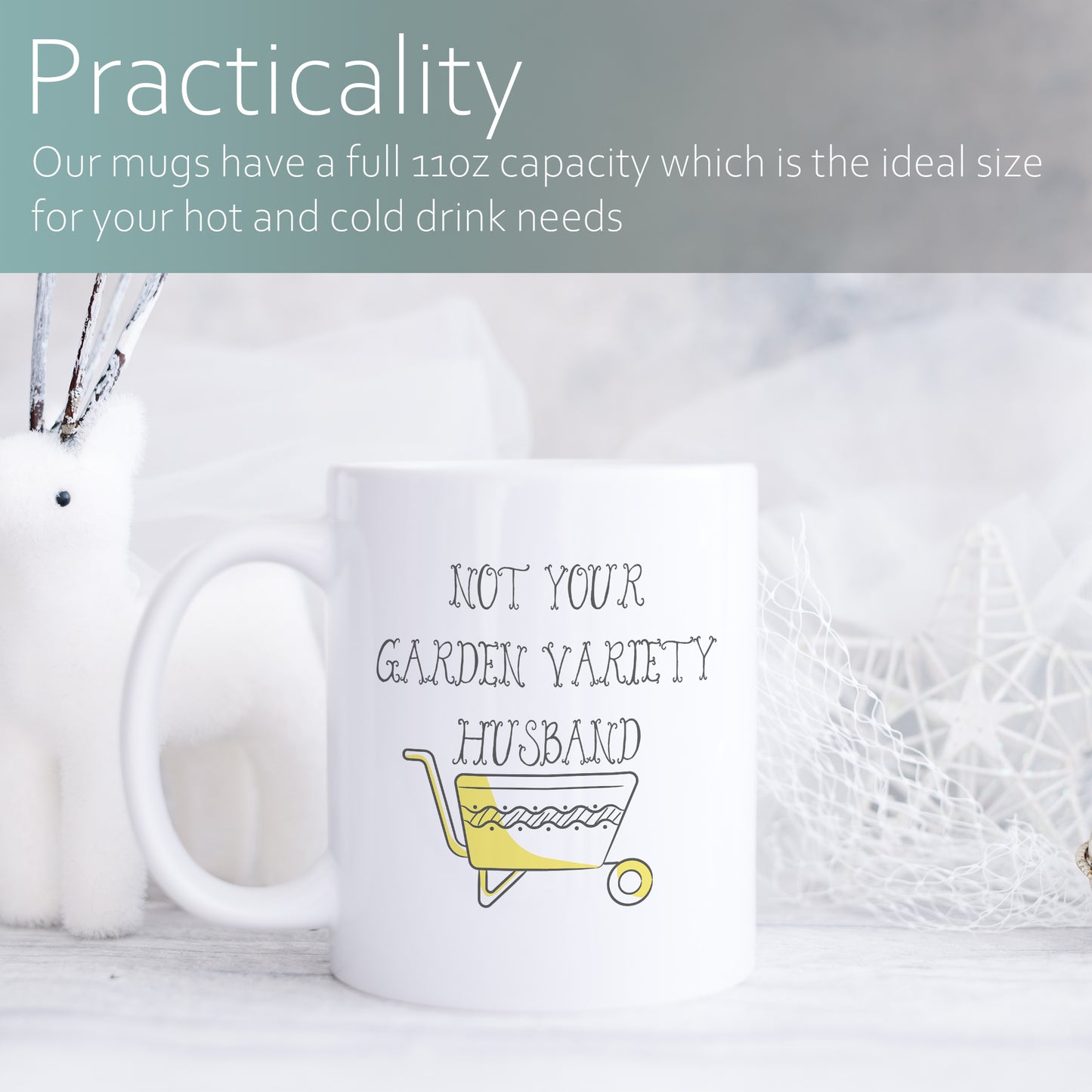 Not your garden variety husband | Ceramic mug