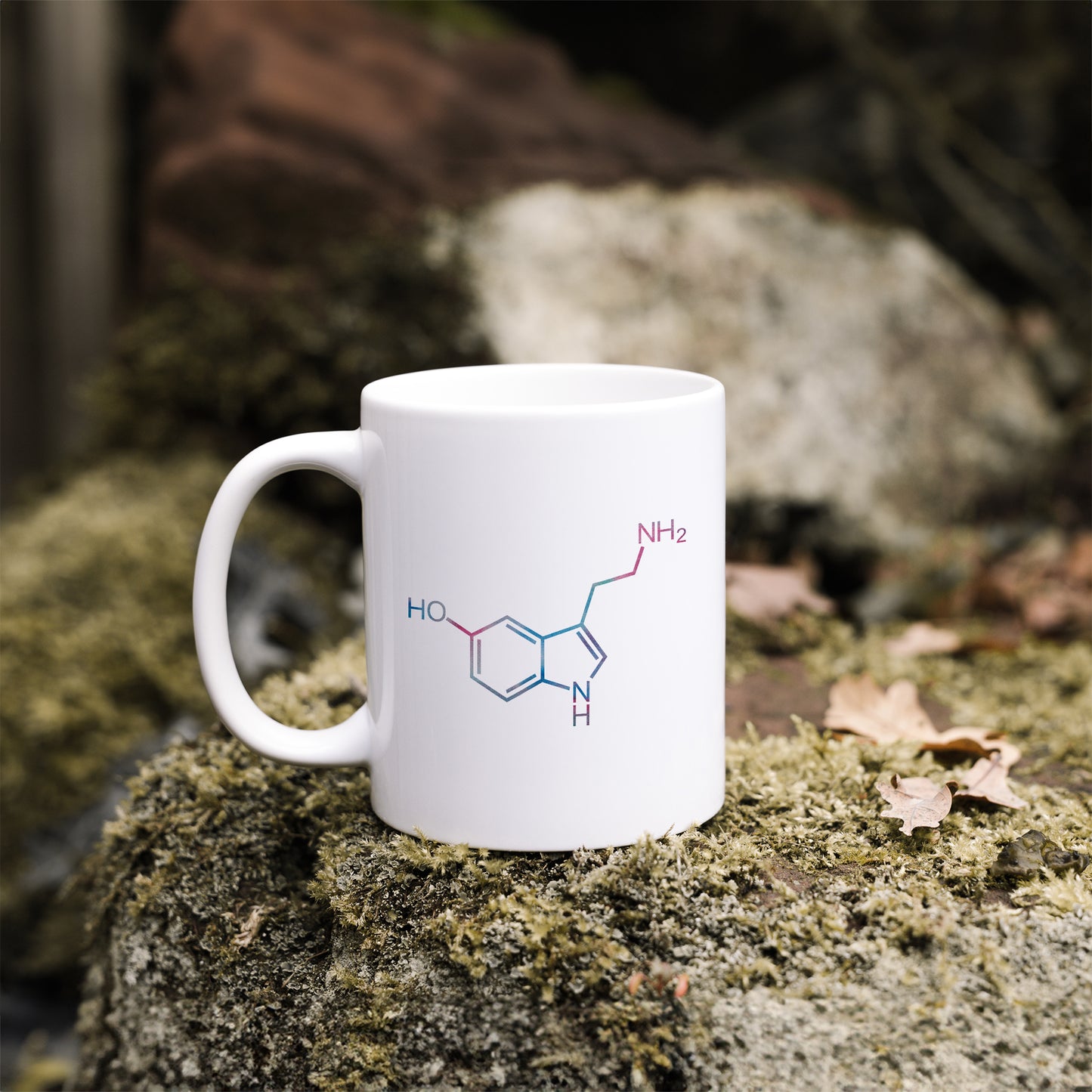 Serotonin molecule | Ceramic mug