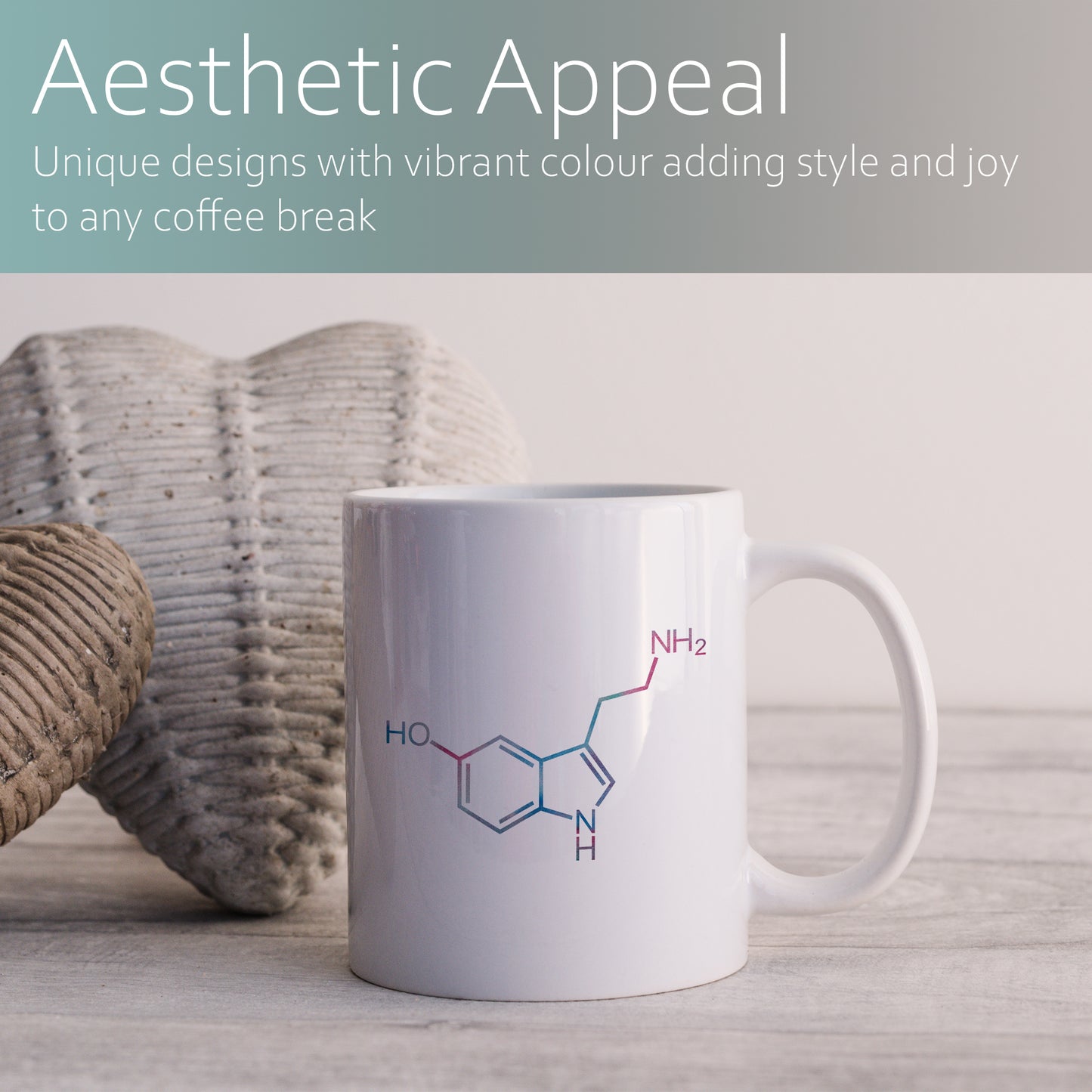 Serotonin molecule | Ceramic mug