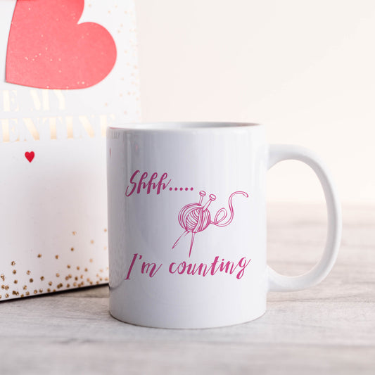 Shhh... I'm counting | Ceramic mug