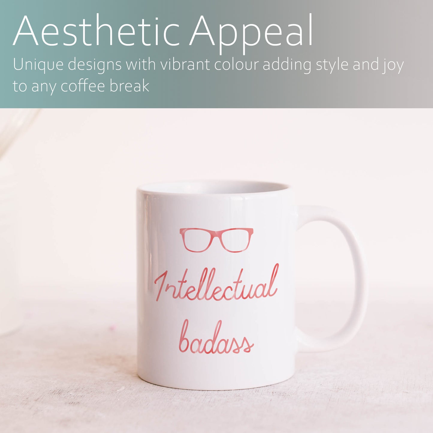 Intellectual badass | Ceramic mug