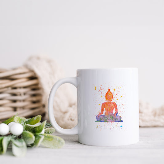 Watercolour Buddha | Ceramic mug