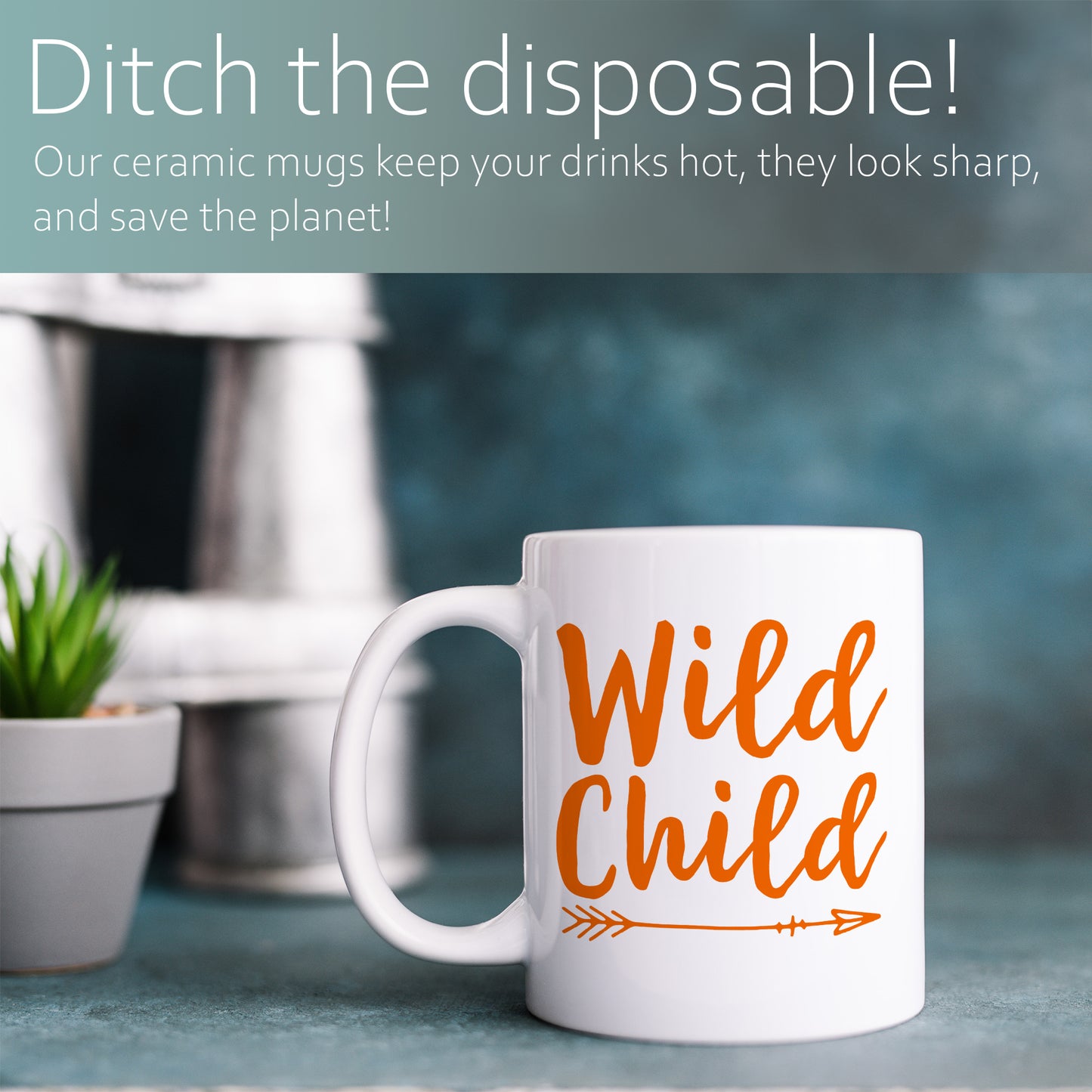 Wild child | Ceramic mug