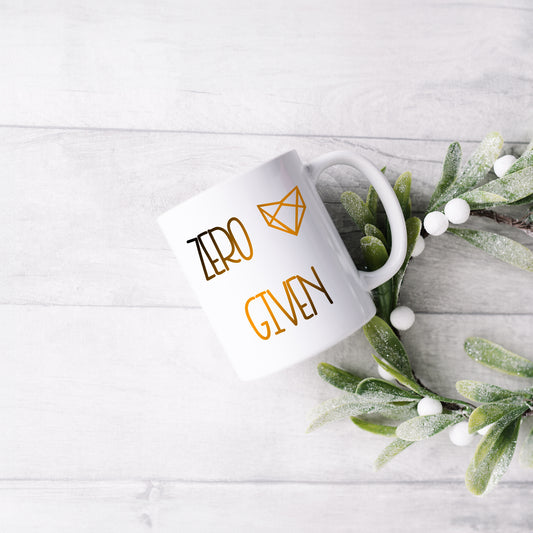 Zero fox given | Ceramic mug