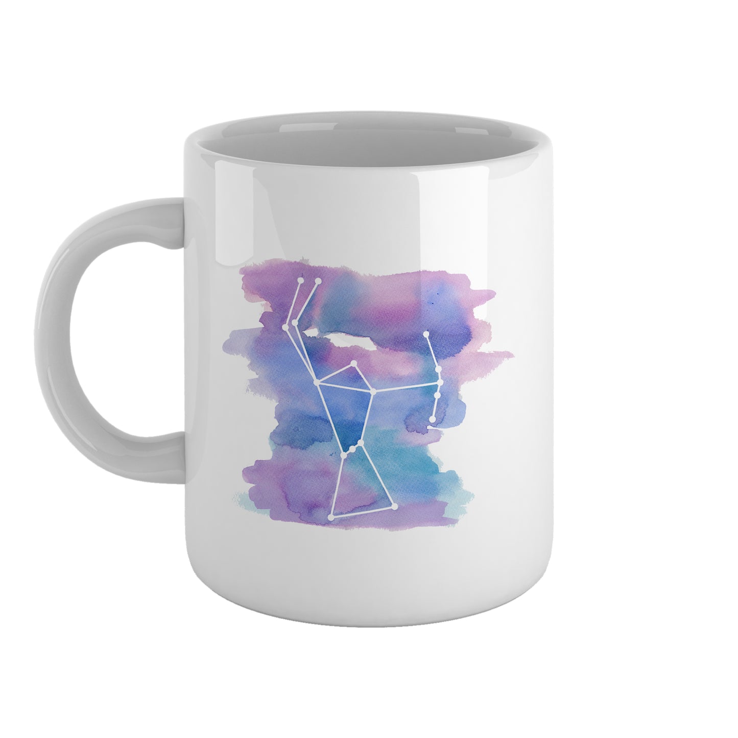 Orion constellation watercolour | Ceramic mug